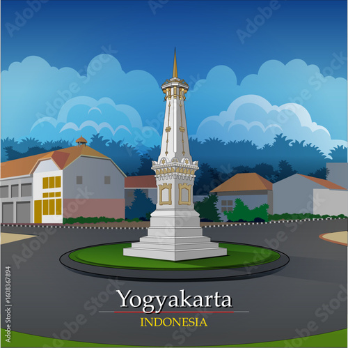 The White Monument, or Jogja Monument, is one of the icons of Yogyakarta City.