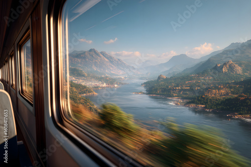 Scenic Train Journey