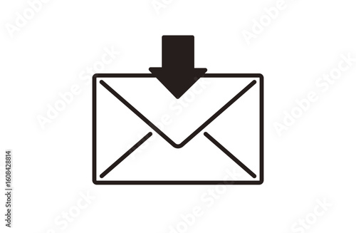 メール受信のアイコン