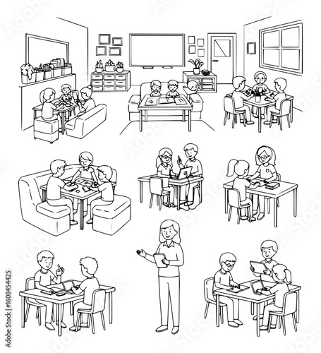 Inclusive Classroom for Mixed Neurotypes