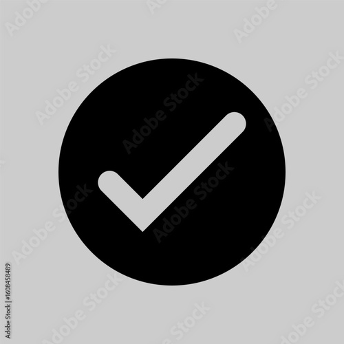check icon symbol illustration vector eps10 logo template design
