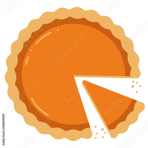 A Simple Slice of Thanksgiving Pumpkin Pie