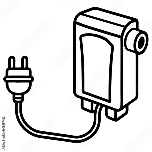electric plug and socket