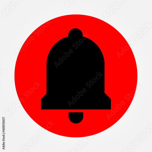bell icon symbol illustration vector eps10 logo template design