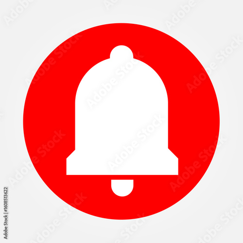 bell icon symbol illustration vector eps10 logo template design