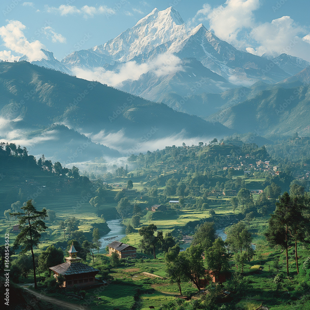 Fototapeta premium Pokhara