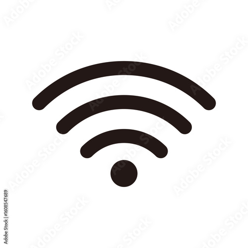 シンプルな電波マーク