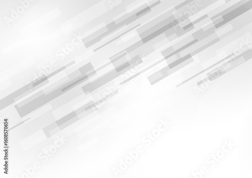 斜めラインが走るサイバー風テクスチャ背景（グレー）