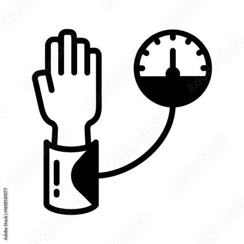 Vector multi color icon for Pressure