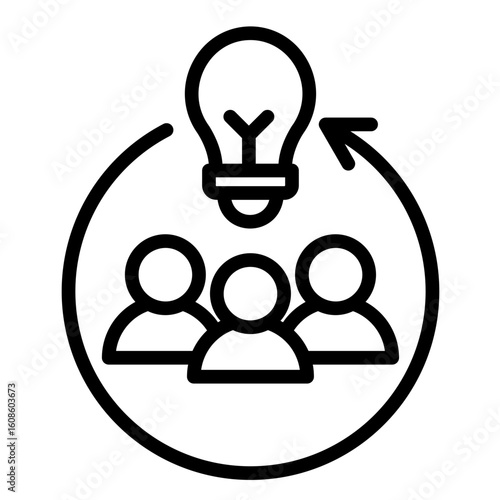 Advisory Board  Icon Element For Design
