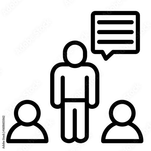 Expert Opinion  Icon Element For Design
