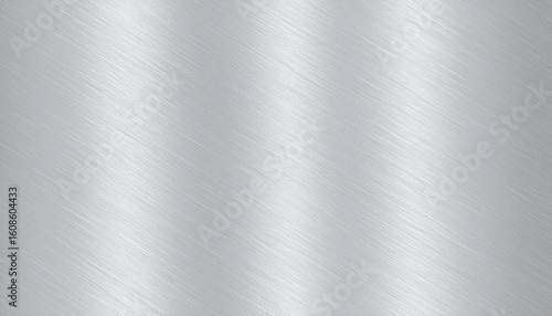 Seamless brushed metal plate background texture. Tileable industrial dull polished stainless steel, aluminum or nickel finish repeat pattern. 