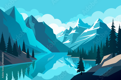 Moraine Lake Turquoise Waters And Canadian Rockies