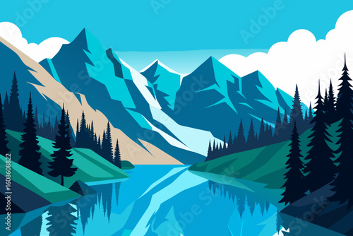 Moraine Lake Turquoise Waters And Canadian Rockies