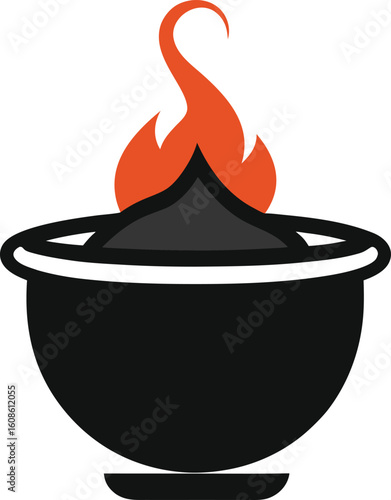 crucible on white background.eps
