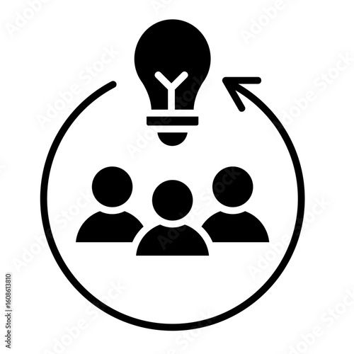 Advisory Board  Icon Element For Design
