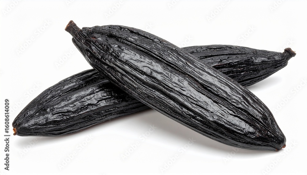 custom made wallpaper toronto digitalDried tonka beans isolated on a white background.