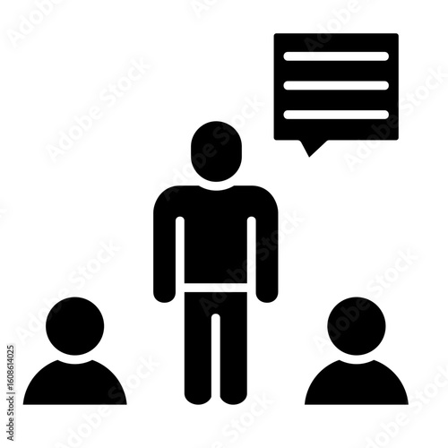 Expert Opinion  Icon Element For Design
