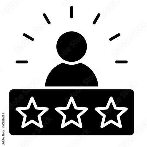 Client Satisfaction  Icon Element For Design
