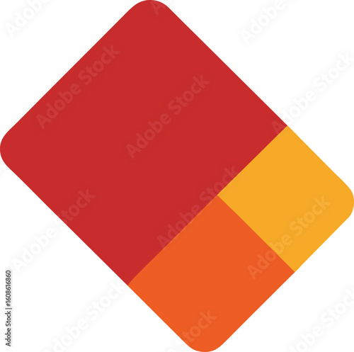 paint chip on white background.eps