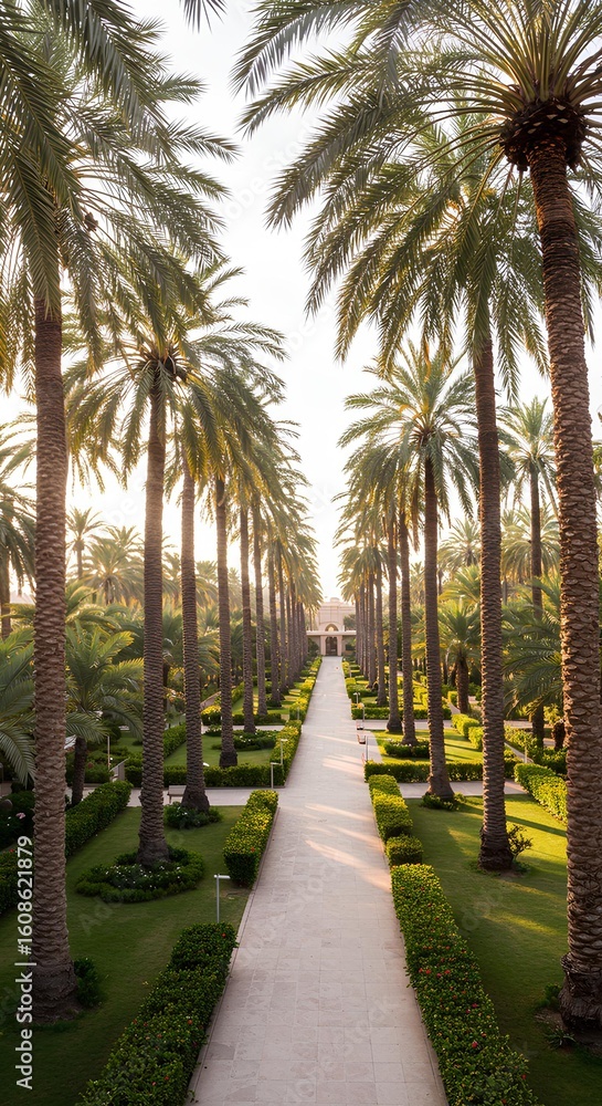 Obraz premium palm trees on the beach