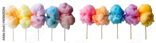 Colorful cartoon-style icons representing various microorganisms and genetic structures in a vibrant circular design. isolated on a transparent