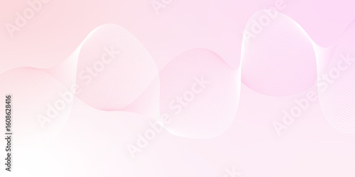 Modern wave design abstract background with glowing curved lines. Abstract technology lines mesh background. wavy lines with technology connection concept.