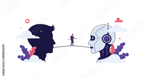 Exploring the fascinating intersection of human intelligence and advanced artificial intelligence systems