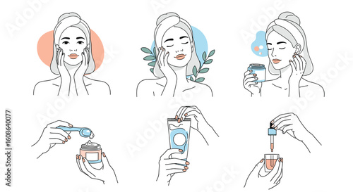 Step by step guide to applying facial skincare products for a healthy radiant complexion