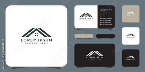 home Logo Design Template vector