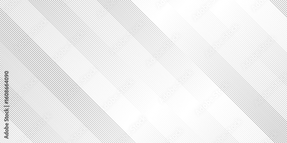 Obraz premium Gradient minimal art linear fabric oblique retro vector stripe diagonal dynamic fabric abstract white and gray geometric creative tech seamless textile design. 