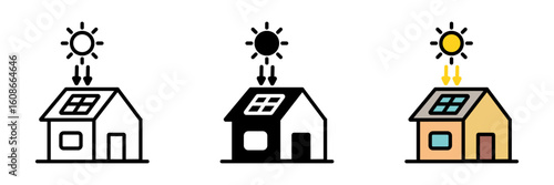 Solar Panel Home is powered by sunlight, reducing electricity bills and dependence on fossil fuels.