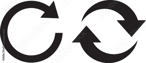  Reload and Refresh Icons: Circular Arrow Symbols for Update or Reset