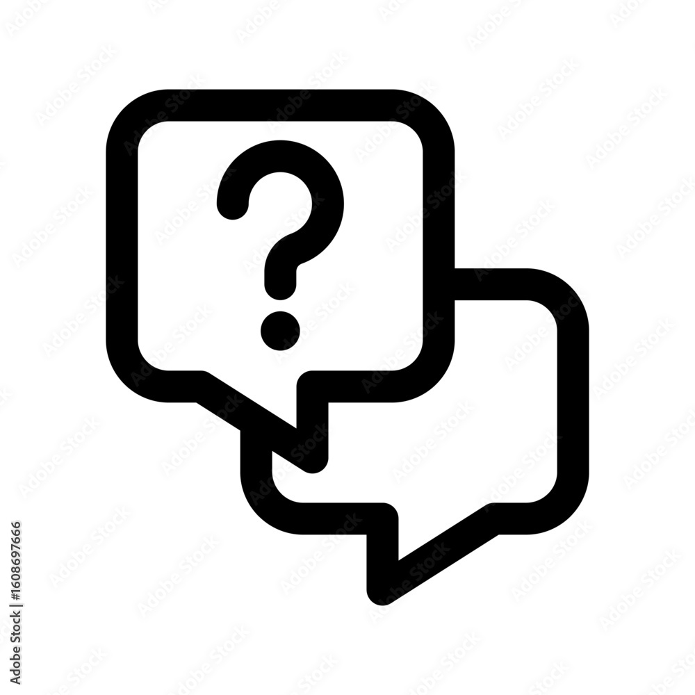 Question Mark Icon Vector From Web Design Set Question Mark Icon Vector From Web Design Set