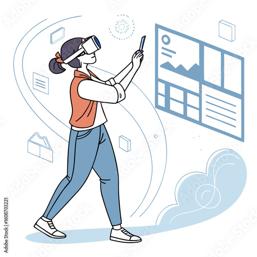 Virtual Reality User Interface Interaction