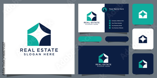 home Logo Design Template vector
