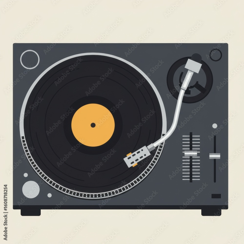 Obraz premium Party Music Setup