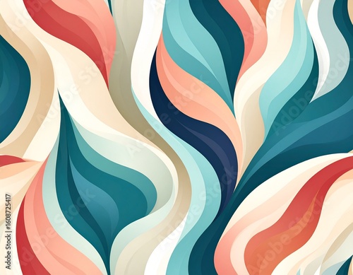 有機的な形状と流れるような線