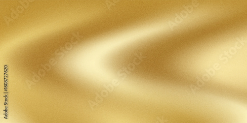 Close-up texture of natural gold silk. Light Golden fabric smooth texture surface background.