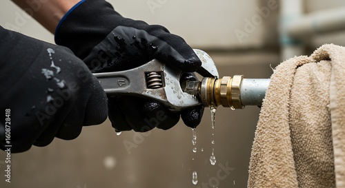 Tightening Leaky Pipe: Professional Plumbing Repair