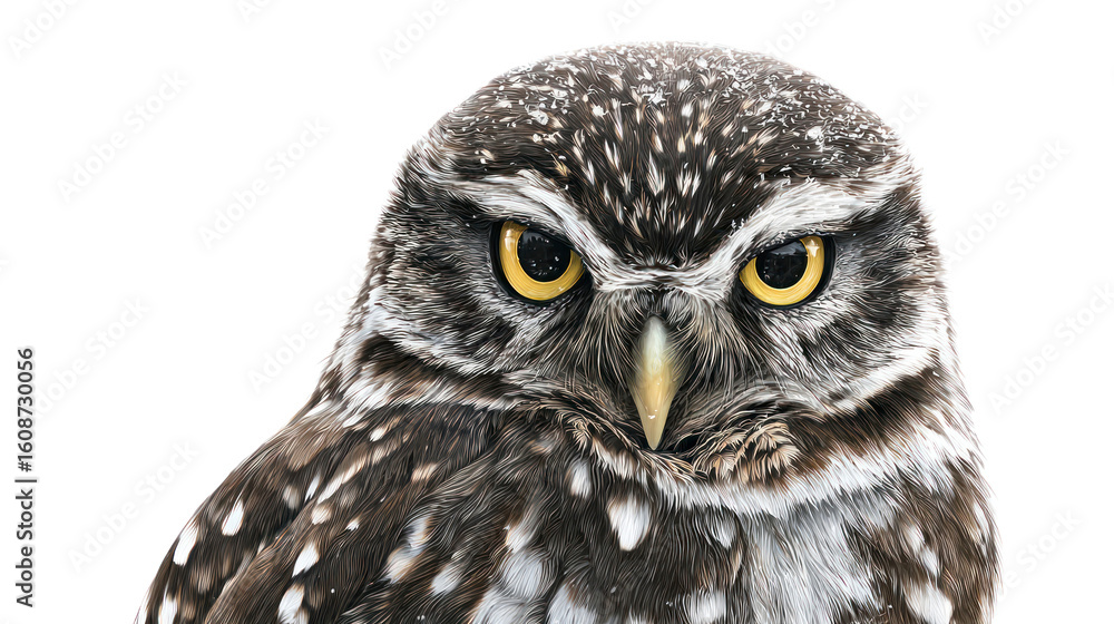 Obraz premium Closeup owl portrait