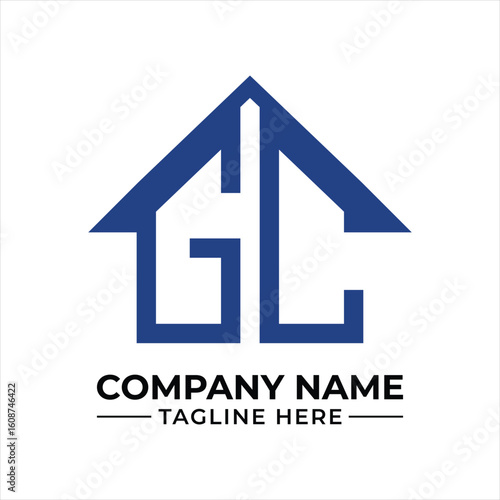 Creative GC Logo Design Representing Home Construction and Real Estate Businesses with a Modern and Professional Aesthetic