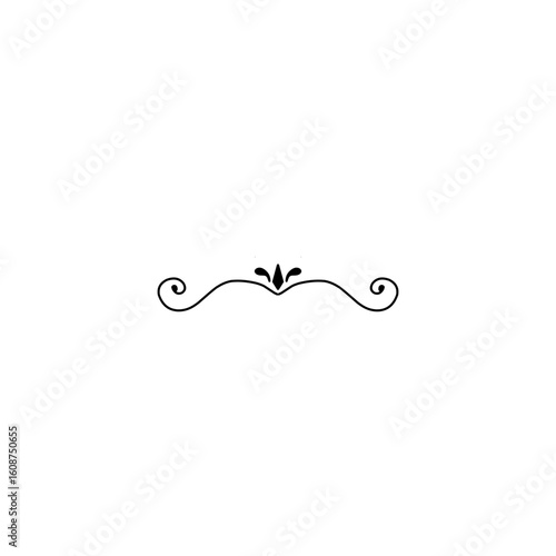 
Classic decorative line set. vector
