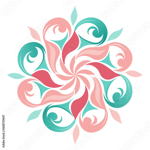 abstract floral background