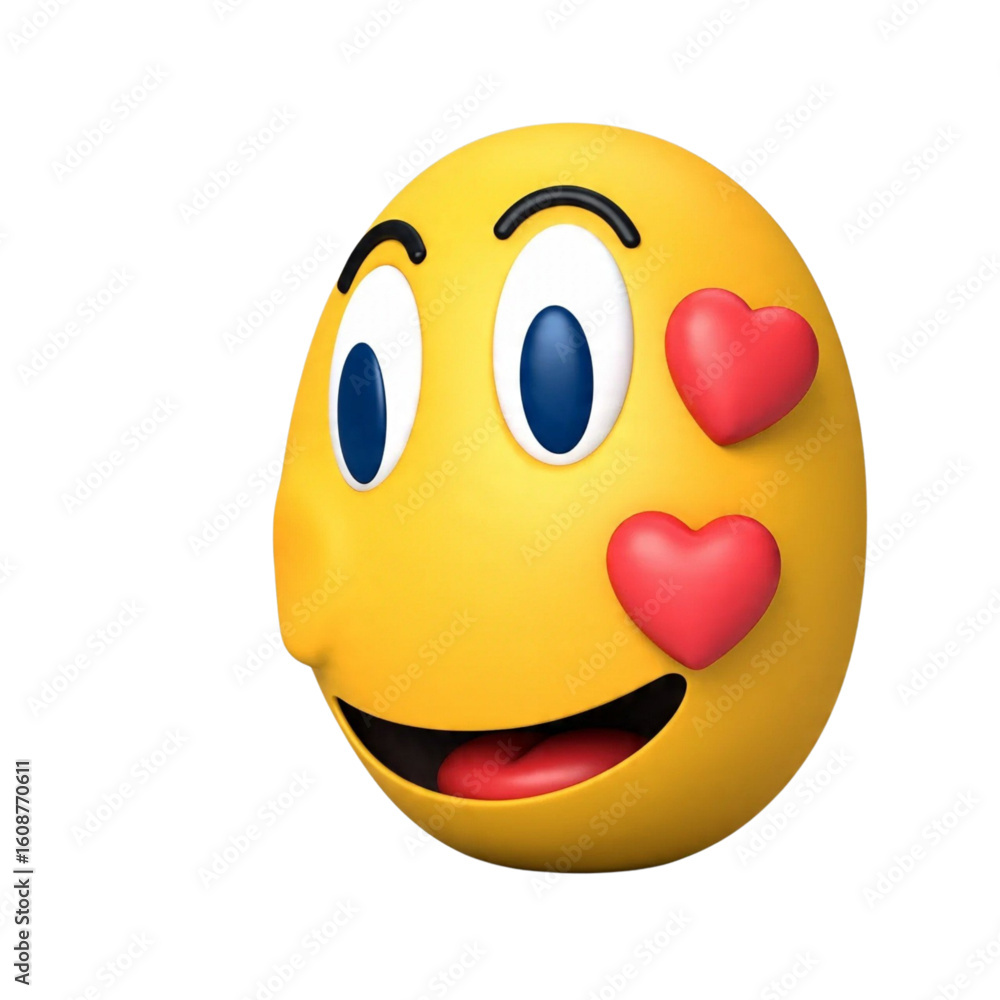 Fototapeta premium 3d smiley face