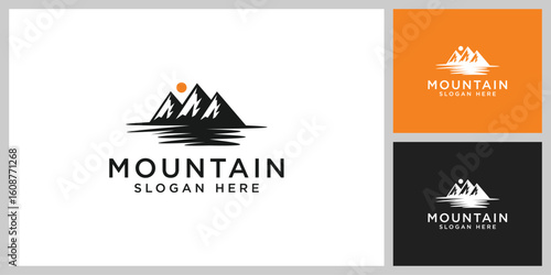 mountain logo vector design template