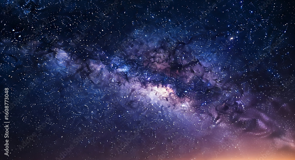 Obraz premium Stunning Starry Night Sky