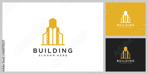 Buildings real estate logo