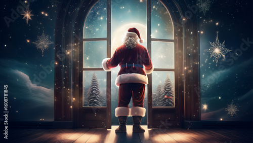 月夜とサンタクロース