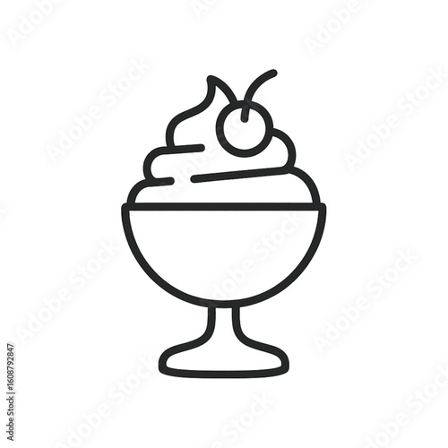 Oktoberfest Bavarian Dessert icon transparent background